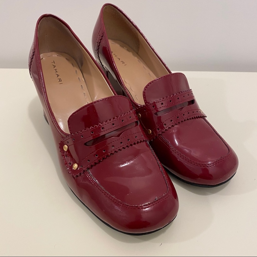 Tahari Logan Patent Leather Heels